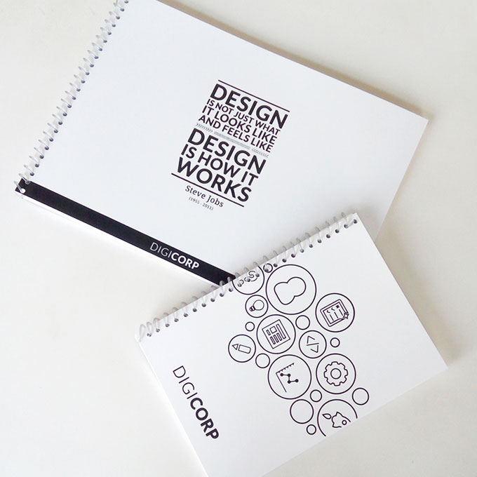 Launched first set of Branded Stationery for Digicorpians