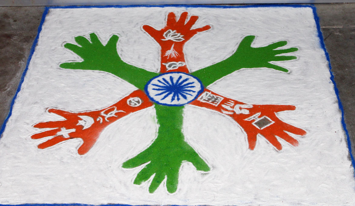 Diwali Celebration at Digicorp in 2015