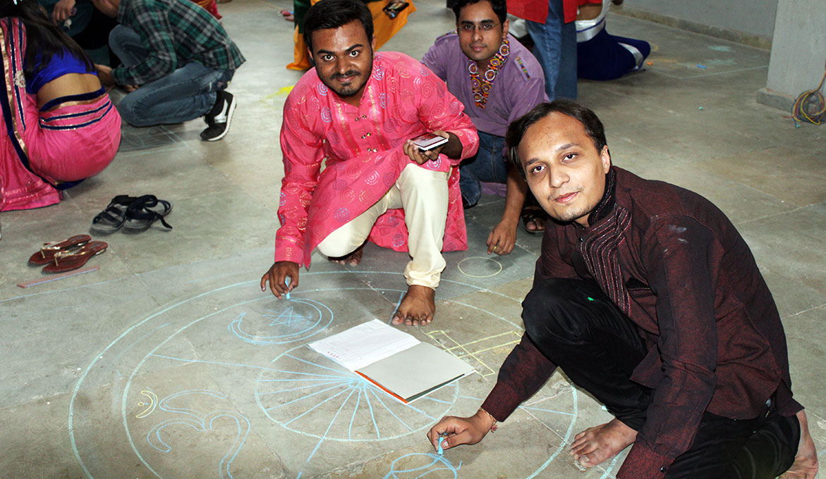 Diwali Celebration at Digicorp in 2015