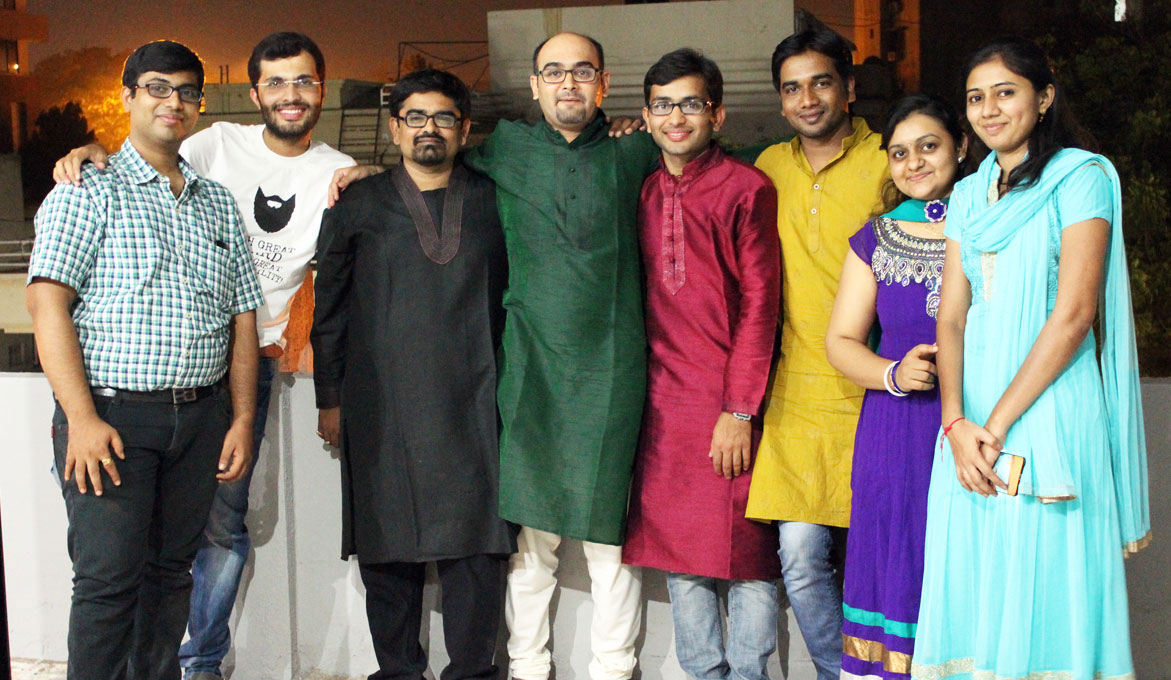 Diwali Celebration at Digicorp in 2015