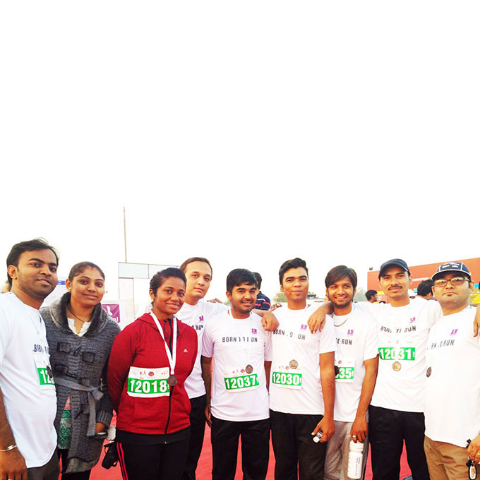 Digicorp participated in half marathon