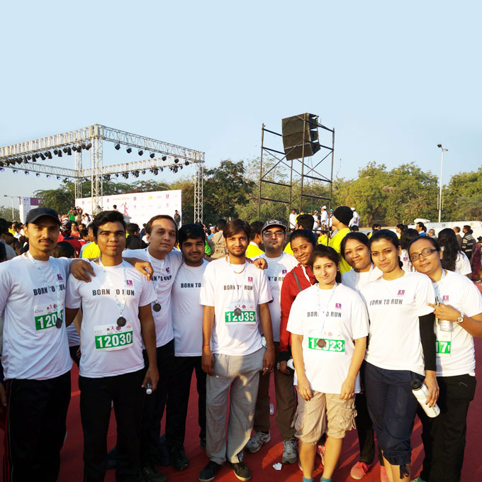 Digicorp participated in half marathon