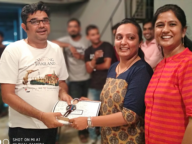 A Farewell Party for Petpooja Team