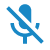 mic off icon